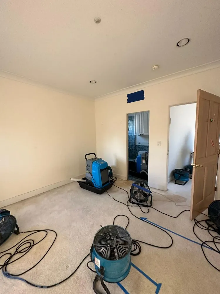Emergency water extraction and removal equipment used by certified restoration technicians in Riverside County CA